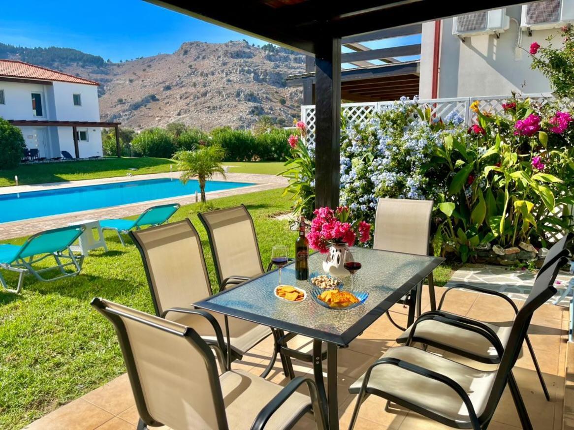 Posidonia Luxury Villas Kolympia Kolymbia Exterior photo